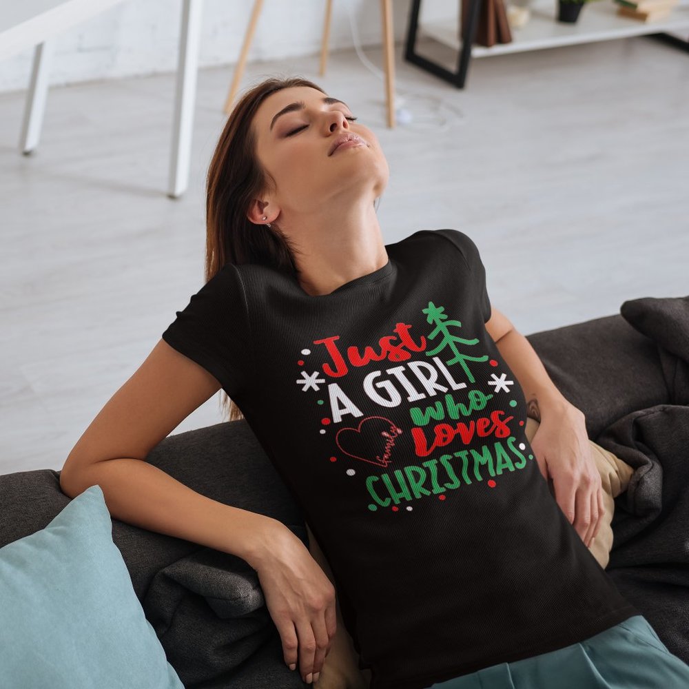 Christmas Girl Tee